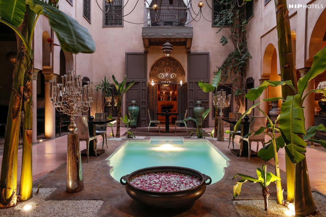 Riad Noir D'Ivoire Marrakesh Esterno foto