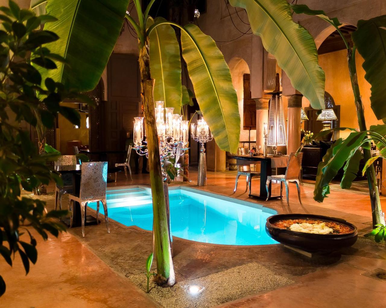 Riad Noir D'Ivoire Marrakesh Esterno foto